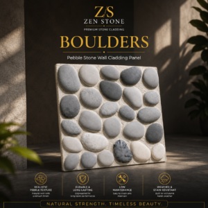 Boulders Engineered Stone Wall Panel